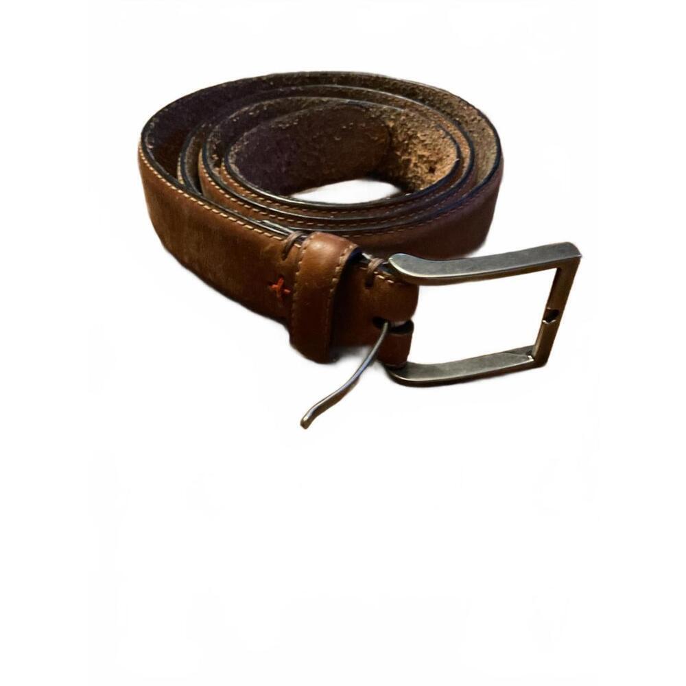 Stylish Brown Leather Belt by Damien J. Hastings